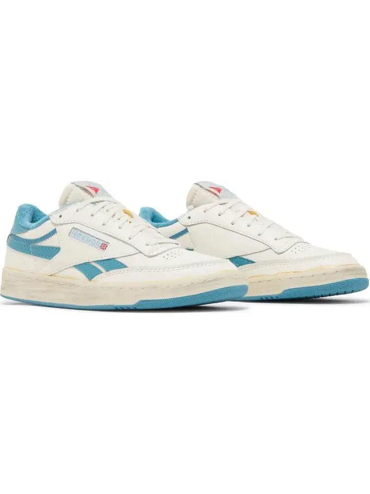 Кроссовки Reebok Club C 85 Vintage — изображение 8 из 8, белый-светлый синий