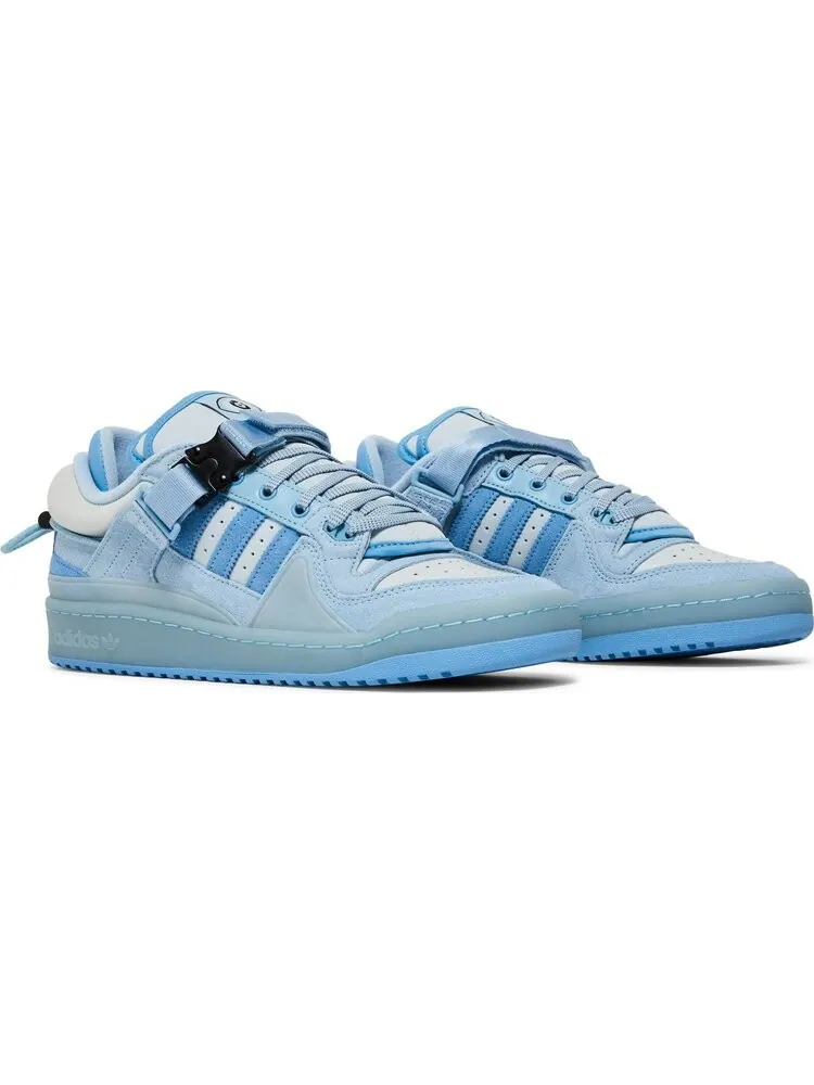 Кроссовки Adidas Bad Bunny x Forum Buckle Low 'Blue Tint' — изображение 8 из 8, синий