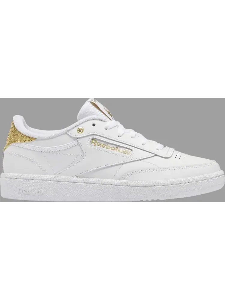 Кроссовки wmns club c 85 'white gold metallic Reebok — изображение 1 из 1, белый
