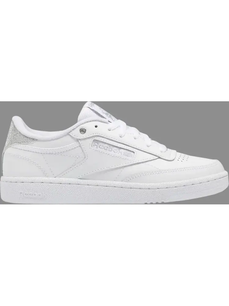 Кроссовки wmns club c 85 'white silver metallic Reebok — изображение 1 из 1, белый