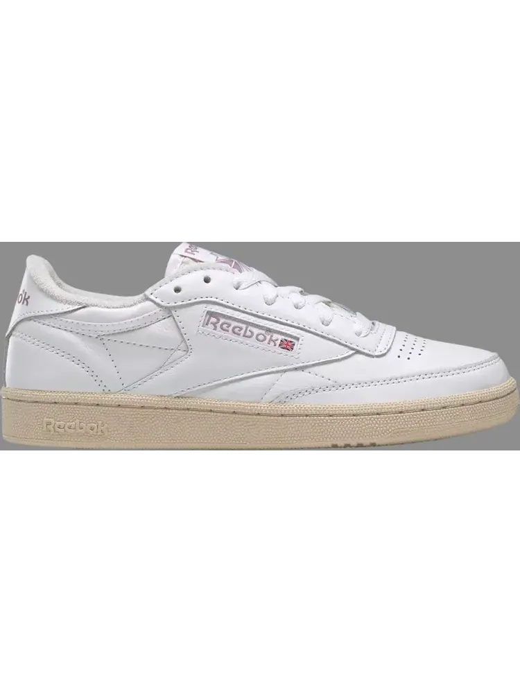 Кроссовки wmns club c 85 vintage 'white infused lilac' Reebok — изображение 1 из 1, белый