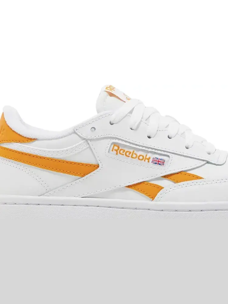 Кроссовки wmns club c double revenge 'white bright ochre' Reebok — изображение 2 из 8, белый