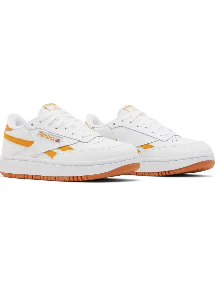 Кроссовки wmns club c double revenge 'white bright ochre' Reebok — изображение 8 из 8, белый