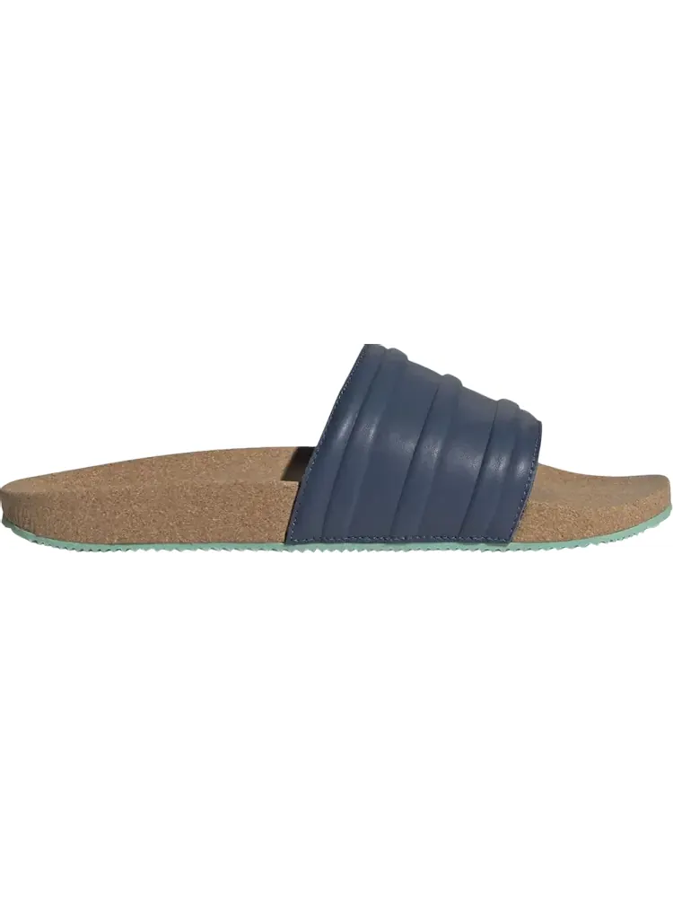 Кроссовки Adilette Premium Slides 'Cork Pack - Night Indigo' — изображение 1 из 1, синий