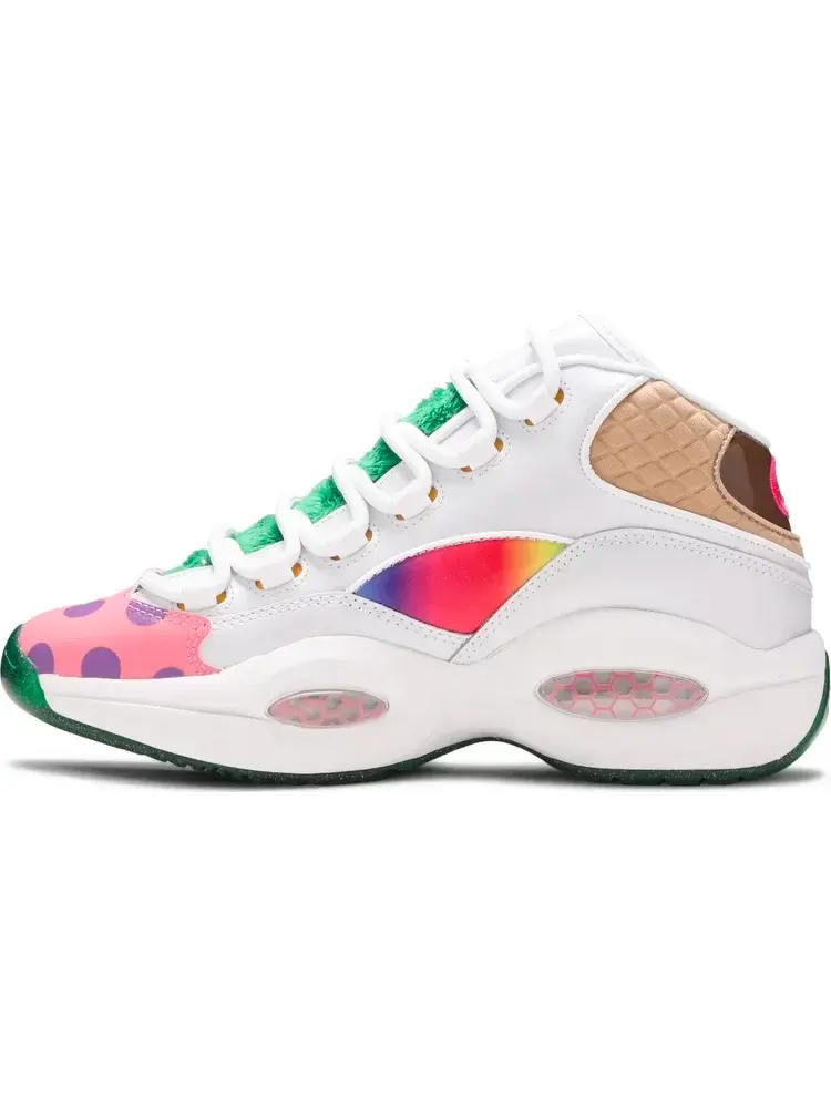 Кроссовки hasbro x question mid big kid 'candy land' Reebok — изображение 3 из 8, белый