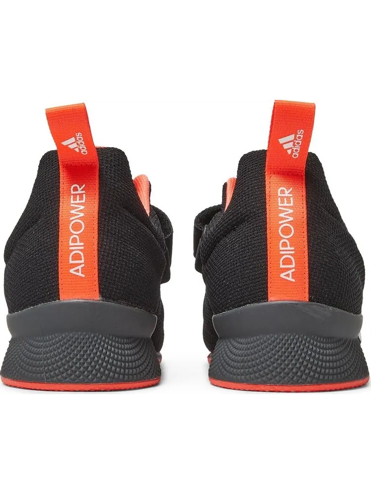 Кроссовки Adidas Adipower Weightlifting 2 'Black Solar Red' — изображение 6 из 8, черный