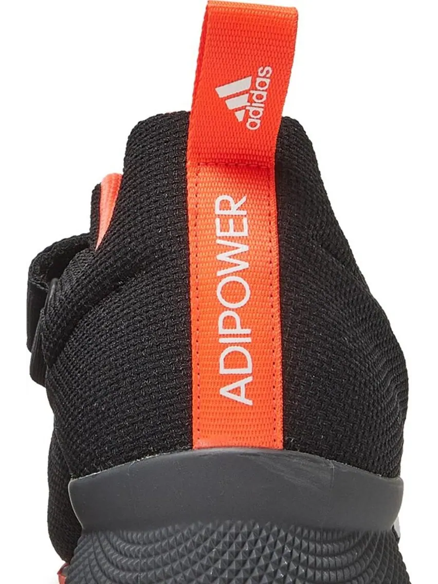 Кроссовки Adidas Adipower Weightlifting 2 'Black Solar Red' — изображение 7 из 8, черный