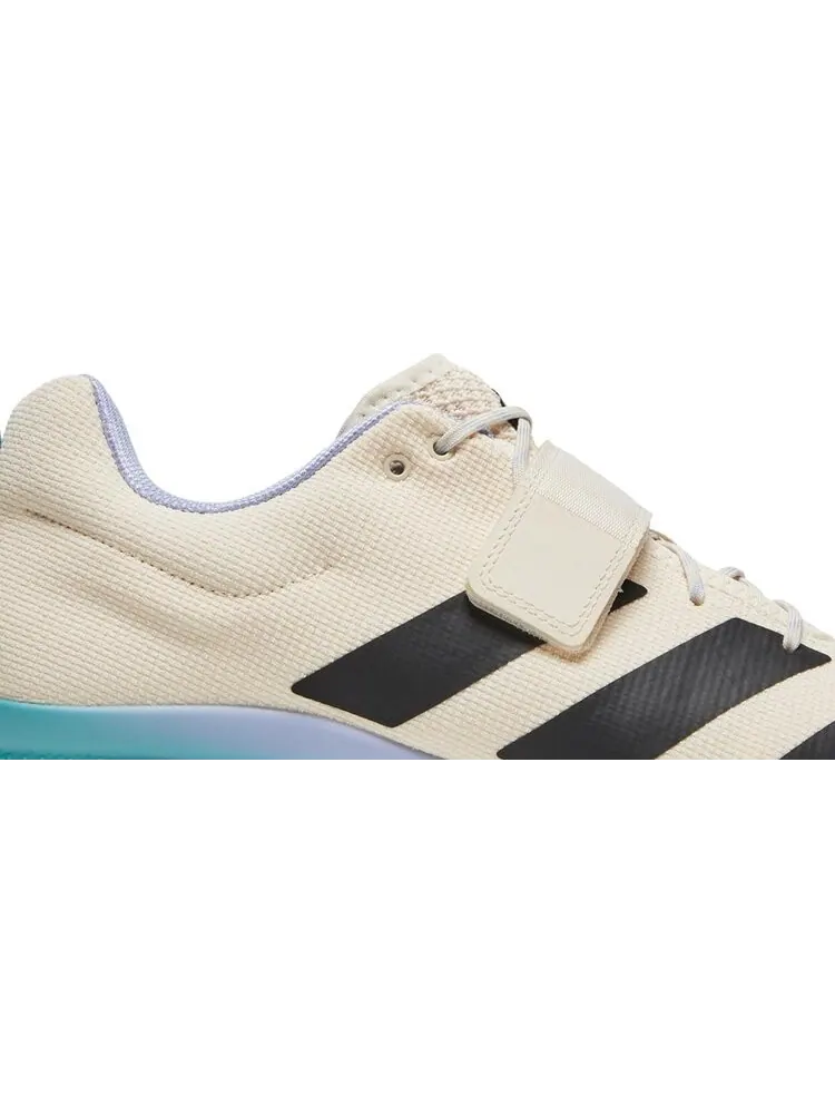 Кроссовки Adidas Adipower Weightlifting 2 'Wonder White Violet Tone' — изображение 2 из 8, бежевый