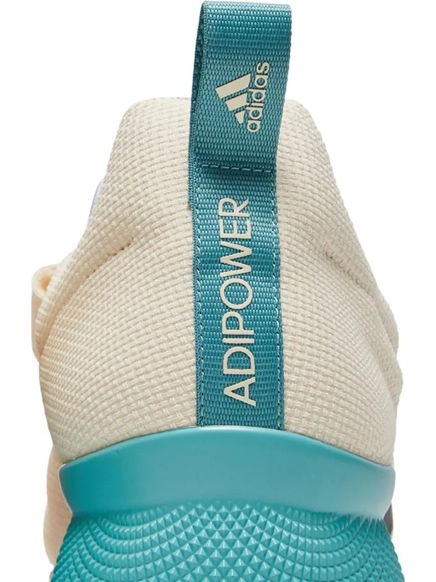 Кроссовки Adidas Adipower Weightlifting 2 'Wonder White Violet Tone' — изображение 7 из 8, бежевый