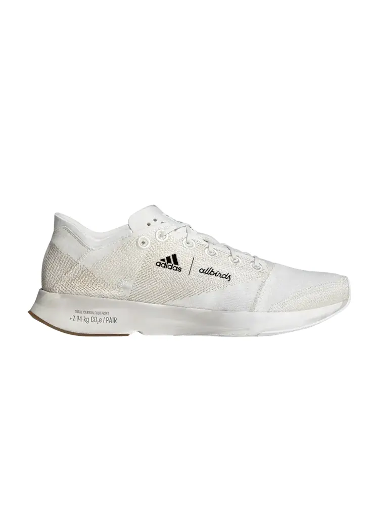 Кроссовки Adidas Allbirds x Wmns Adizero 2.94 KG CO2e — изображение 1 из 1, белый