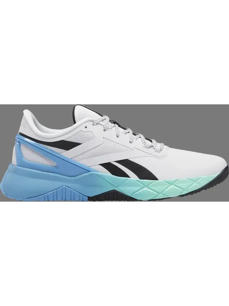 Кроссовки nanoflex tr 'grey essential blue' Reebok — изображение 1 из 1, серый