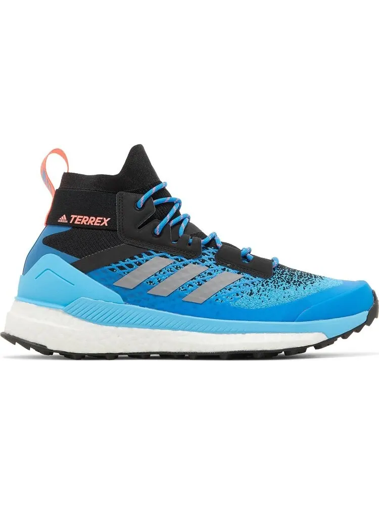 Ботинки Adidas Terrex Free Hiker Primeblue 'Black Blue Rush' — изображение 1 из 8, синий