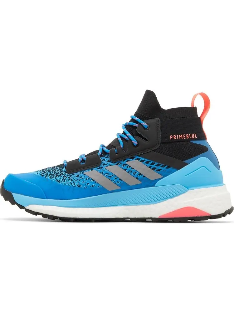 Ботинки Adidas Terrex Free Hiker Primeblue 'Black Blue Rush' — изображение 3 из 8, синий