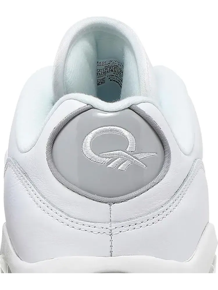Кроссовки Reebok Question Low — изображение 7 из 8, белый-серый