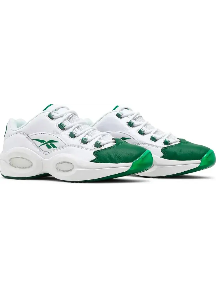 Кроссовки question low 'green toe' Reebok — изображение 8 из 8, белый