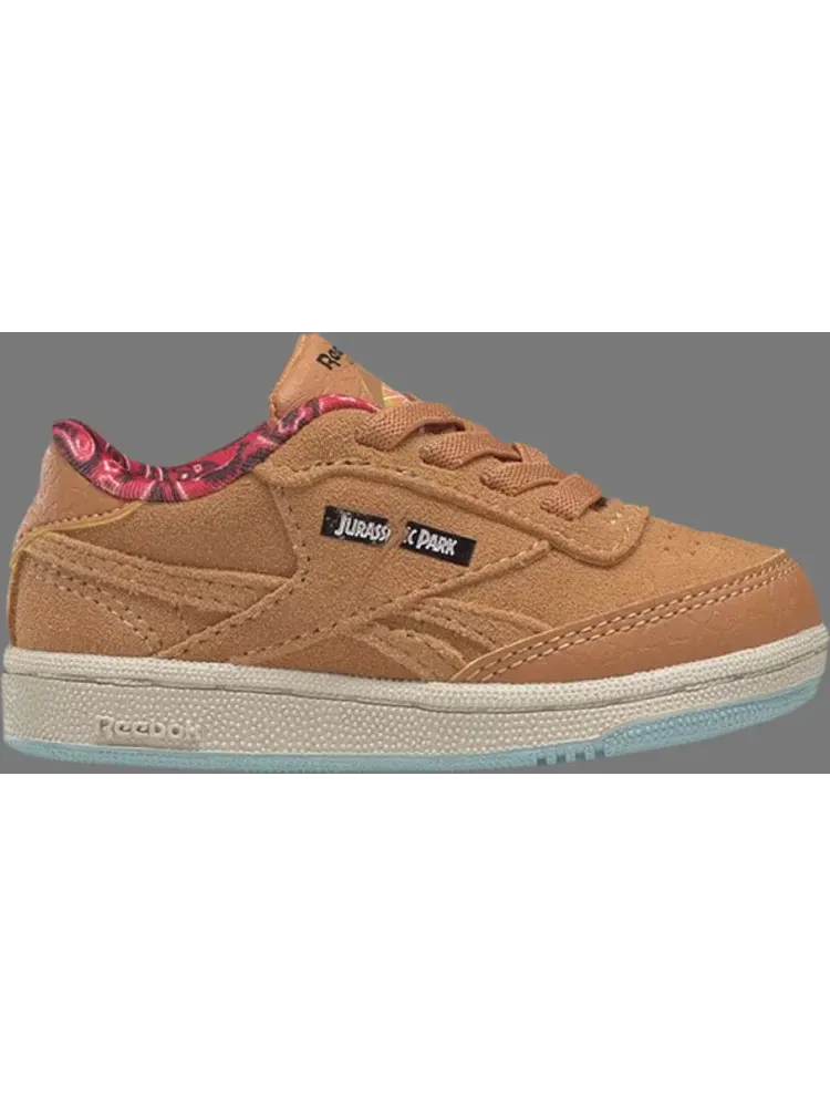 Кроссовки jurassic park x club c 85 toddler 'dr. alan grant' Reebok — изображение 1 из 1, коричневый