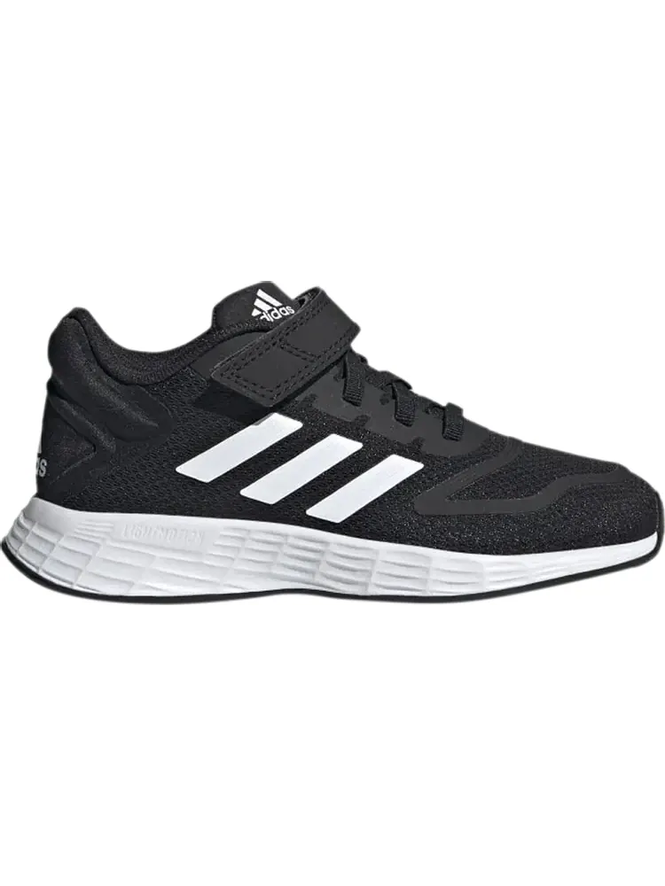 Кроссовки Adidas Duramo 10 Elastic Lace J 'Core Black' — изображение 1 из 1, черный