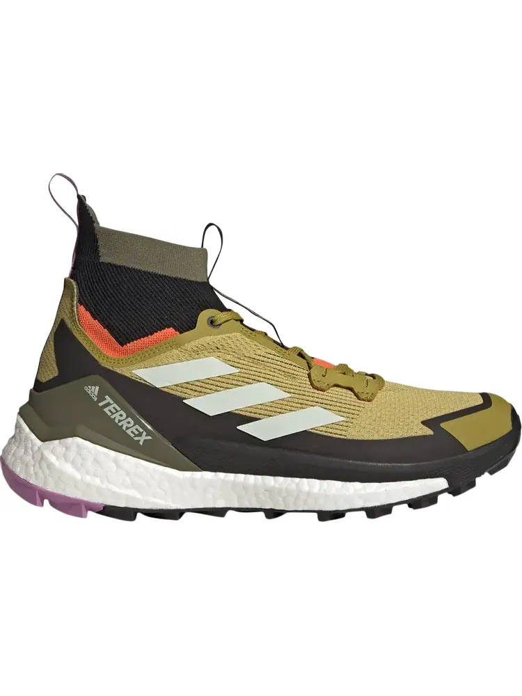 Ботинки Adidas Terrex Free Hiker 2 'Pulse Olive Impact Orange' — изображение 1 из 1, зеленый