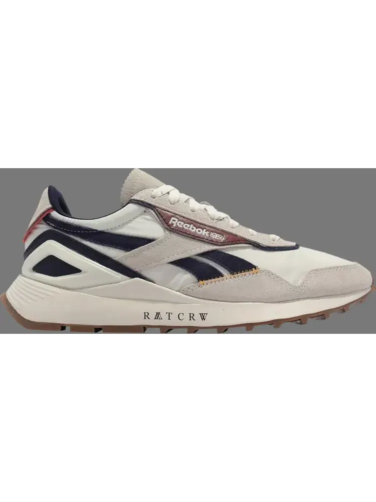 Кроссовки classic legacy az 'chalk vector navy' Reebok, пломбир — изображение 1 из 1, бежевый