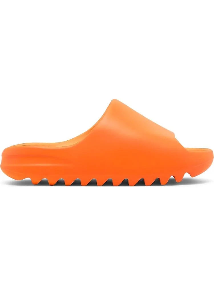 Сандалии Adidas Yeezy Slides 'Enflame Orange' — изображение 1 из 8, оранжевый