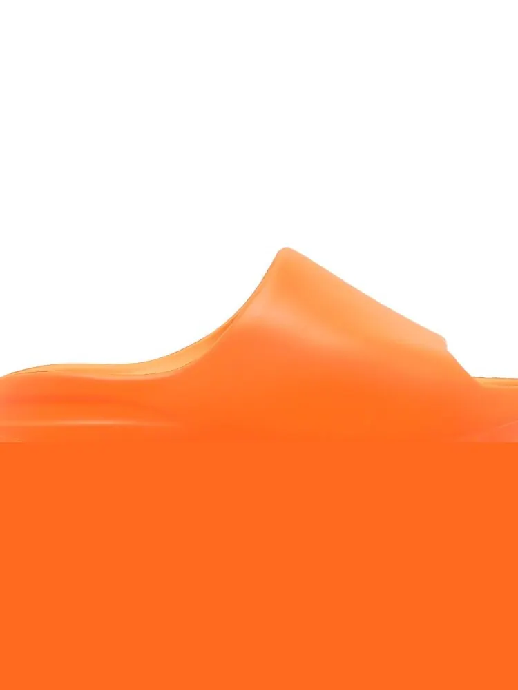 Сандалии Adidas Yeezy Slides 'Enflame Orange' — изображение 2 из 8, оранжевый