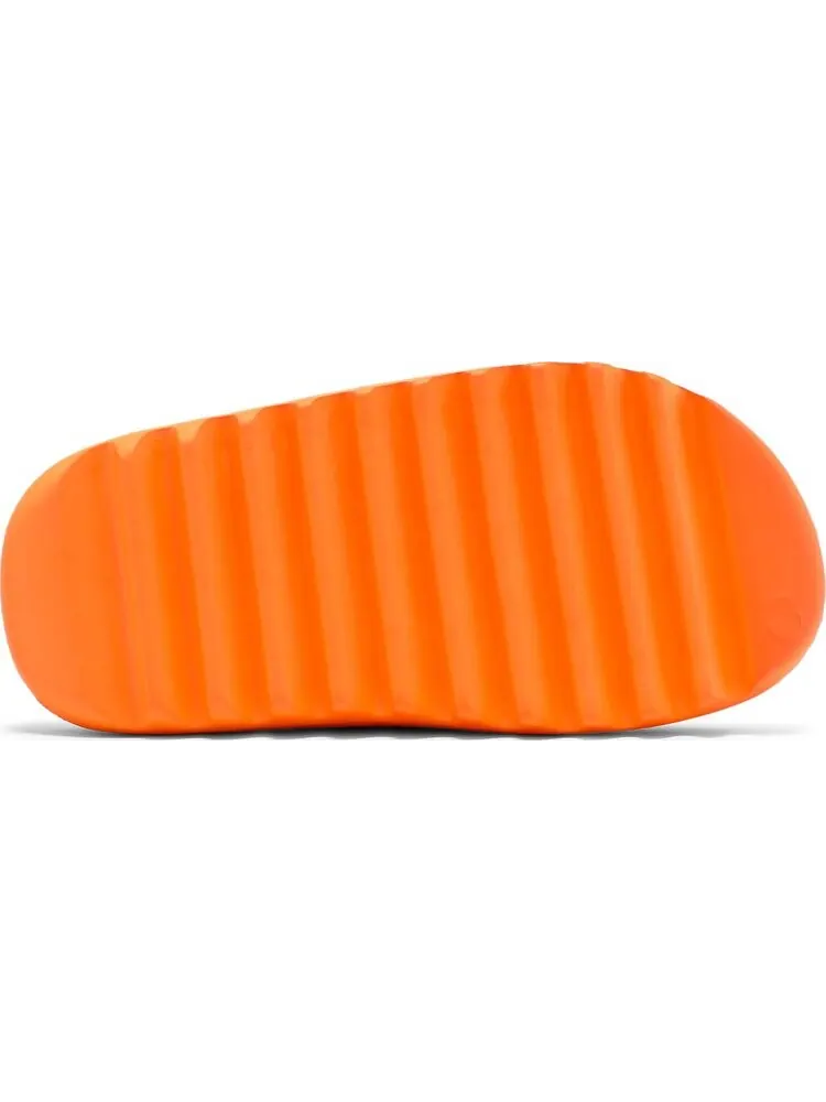 Сандалии Adidas Yeezy Slides 'Enflame Orange' — изображение 4 из 8, оранжевый