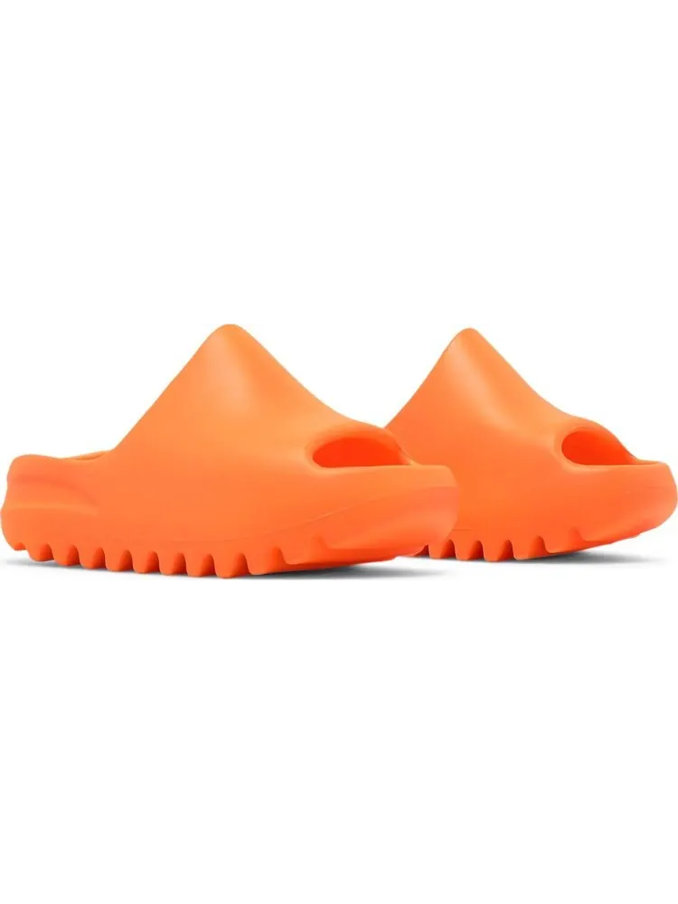 Сандалии Adidas Yeezy Slides Kids 'Enflame Orange' — изображение 8 из 8, оранжевый