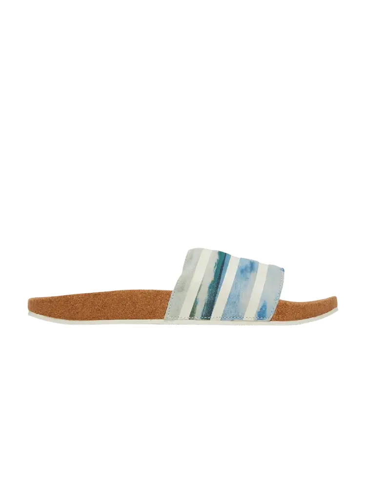 Сандалии adidas Adilette Slides 'Cork' — изображение 1 из 9, белый/белый/белый