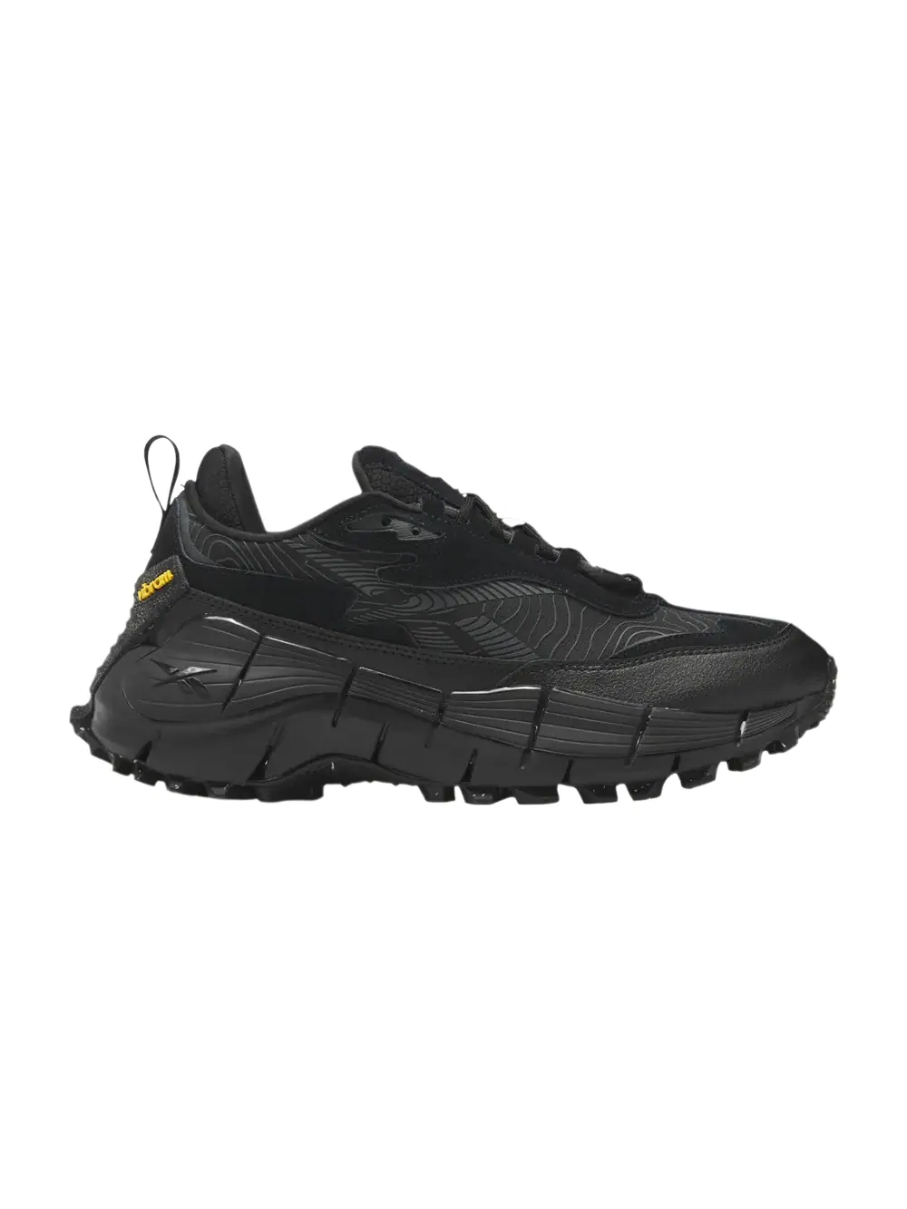 Кроссовки Zig Kinetica 2.5 Edge Reebok — изображение 1 из 1, черный/серый/черный