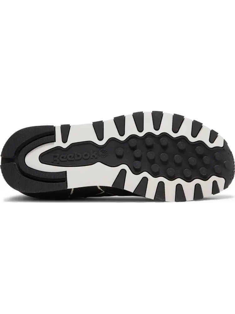 Кроссовки keith haring x classic leather 'dog blackboard chalk drawing' Reebok — изображение 4 из 8, серый