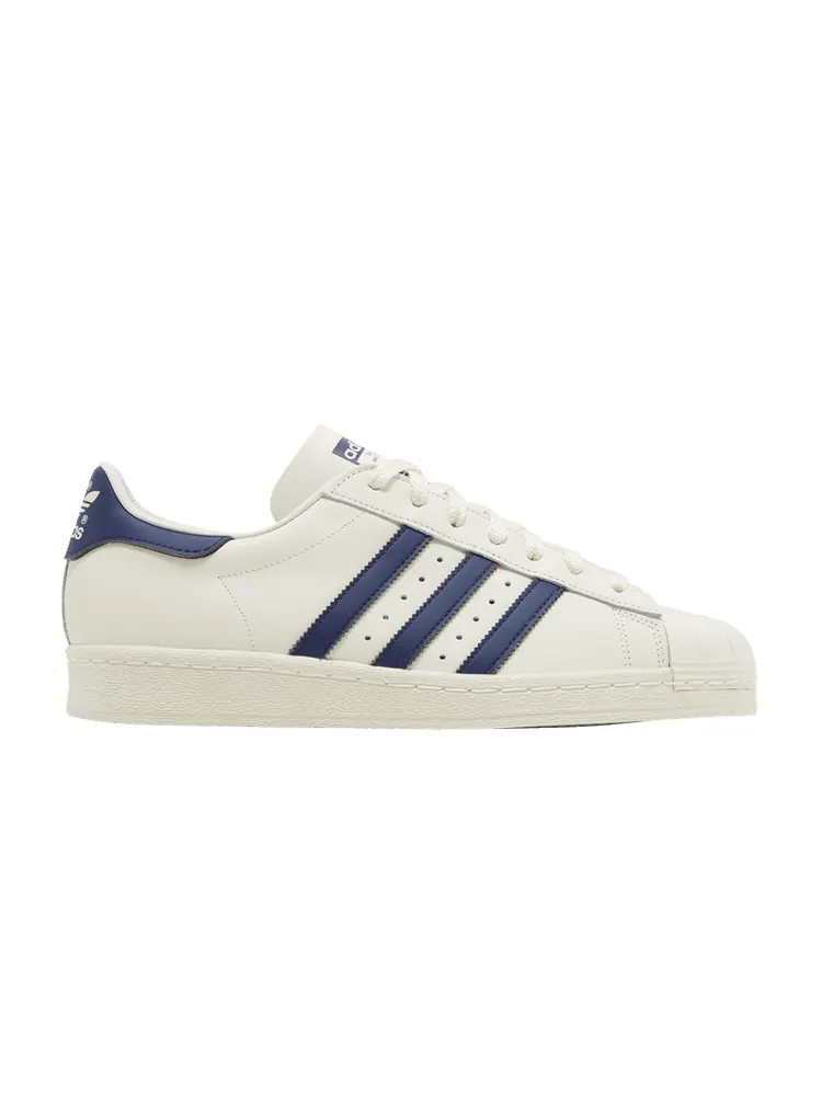 Кроссовки adidas Superstar 82 'White Dark Blue' — изображение 1 из 9, белый/темный синий/белый