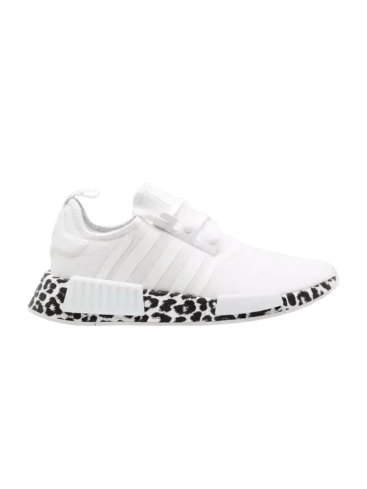 Кроссовки adidas Wmns NMD_R1 'Leopard - White' — изображение 1 из 1, белый