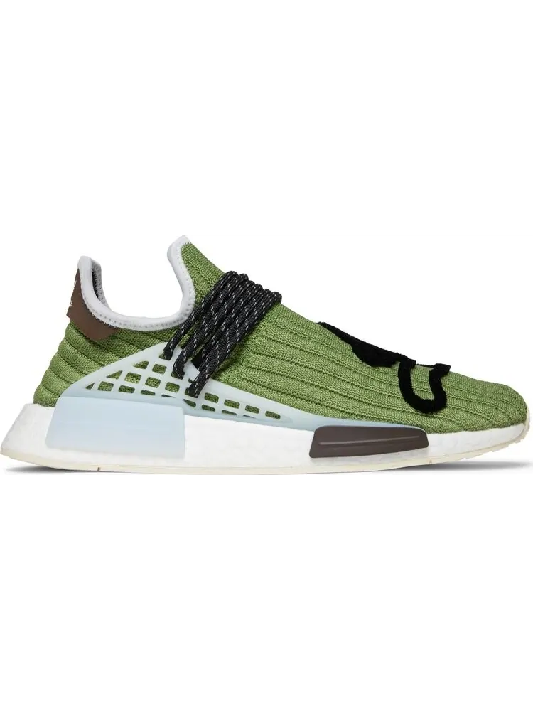 Кроссовки Adidas BBC Ice Cream x Pharrell x NMD Human Race 'Running Dog' — изображение 1 из 8, зеленый