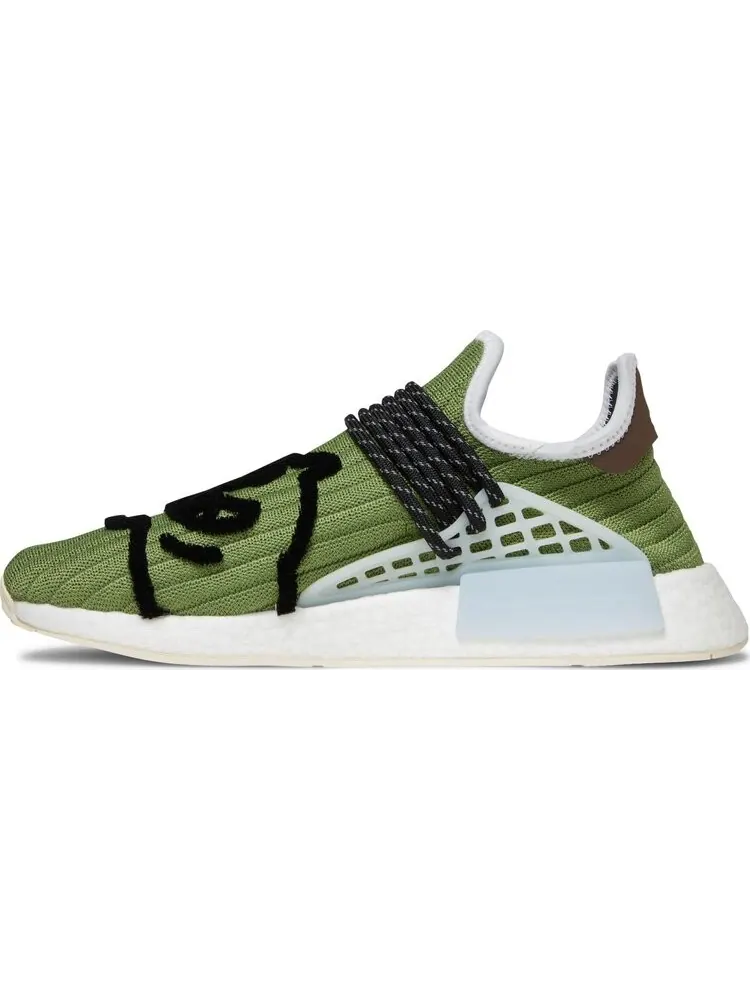 Кроссовки Adidas BBC Ice Cream x Pharrell x NMD Human Race 'Running Dog' — изображение 3 из 8, зеленый