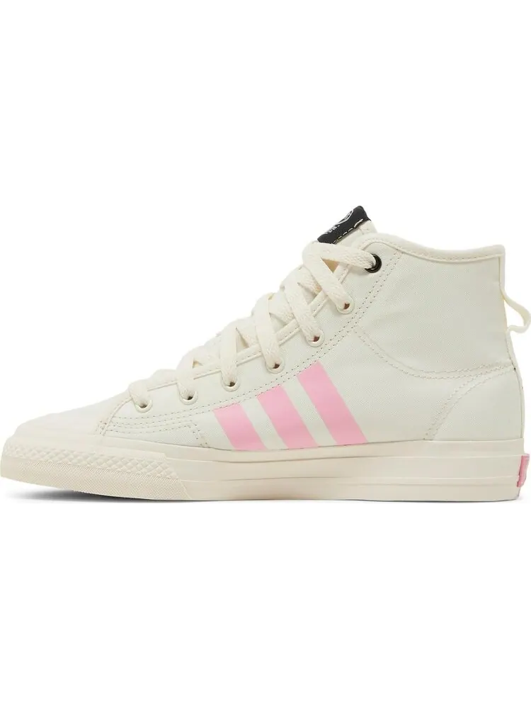 Кроссовки Adidas André Saraiva x Nizza Hi RF J 'The World Needs Love' — изображение 3 из 8, бежевый