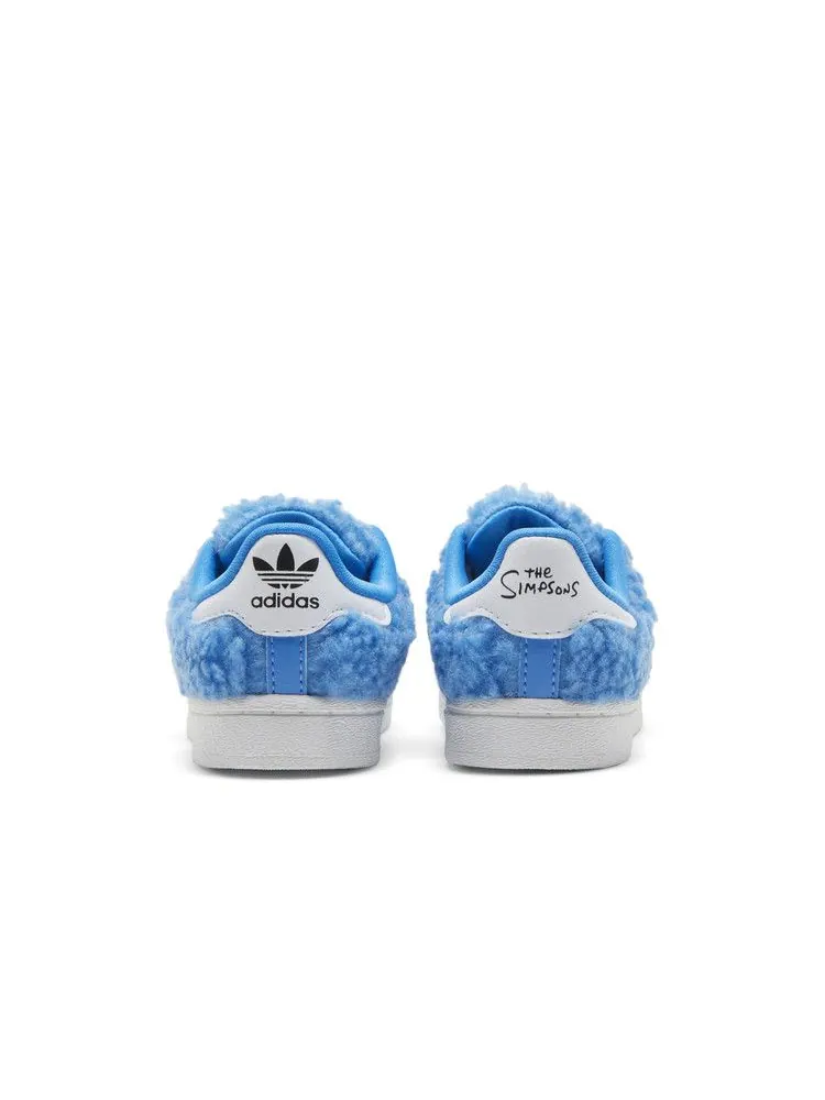 Кроссовки adidas The Simpsons x Superstar Infant 'Marge Simpson' — изображение 7 из 9, белый/черный/белый