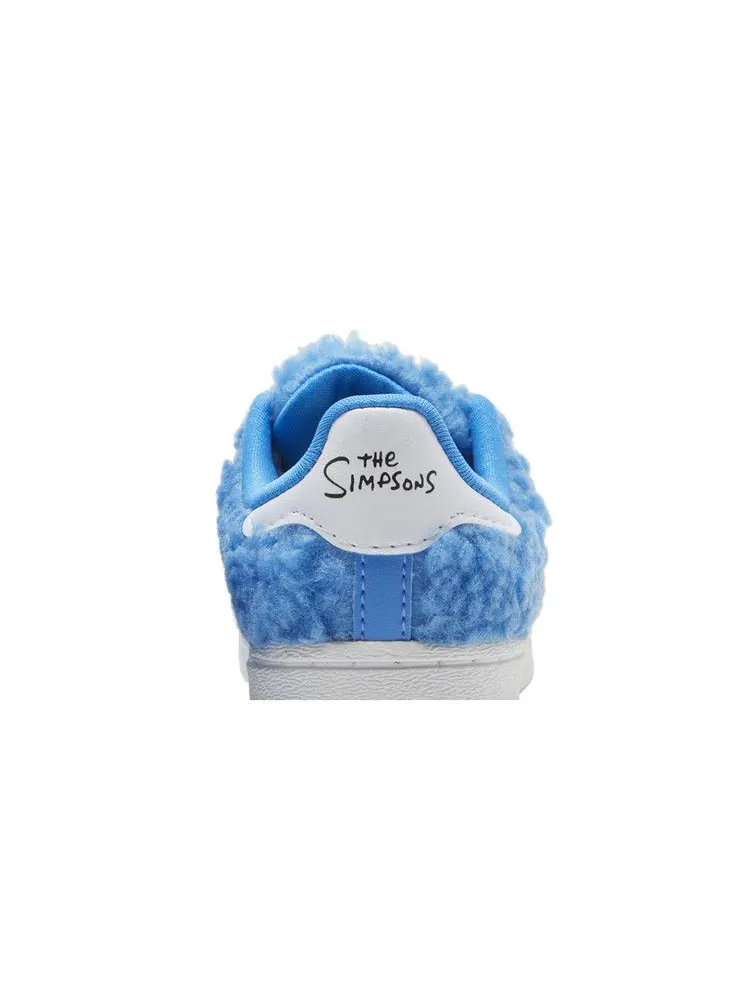 Кроссовки adidas The Simpsons x Superstar Infant 'Marge Simpson' — изображение 8 из 9, белый/черный/белый