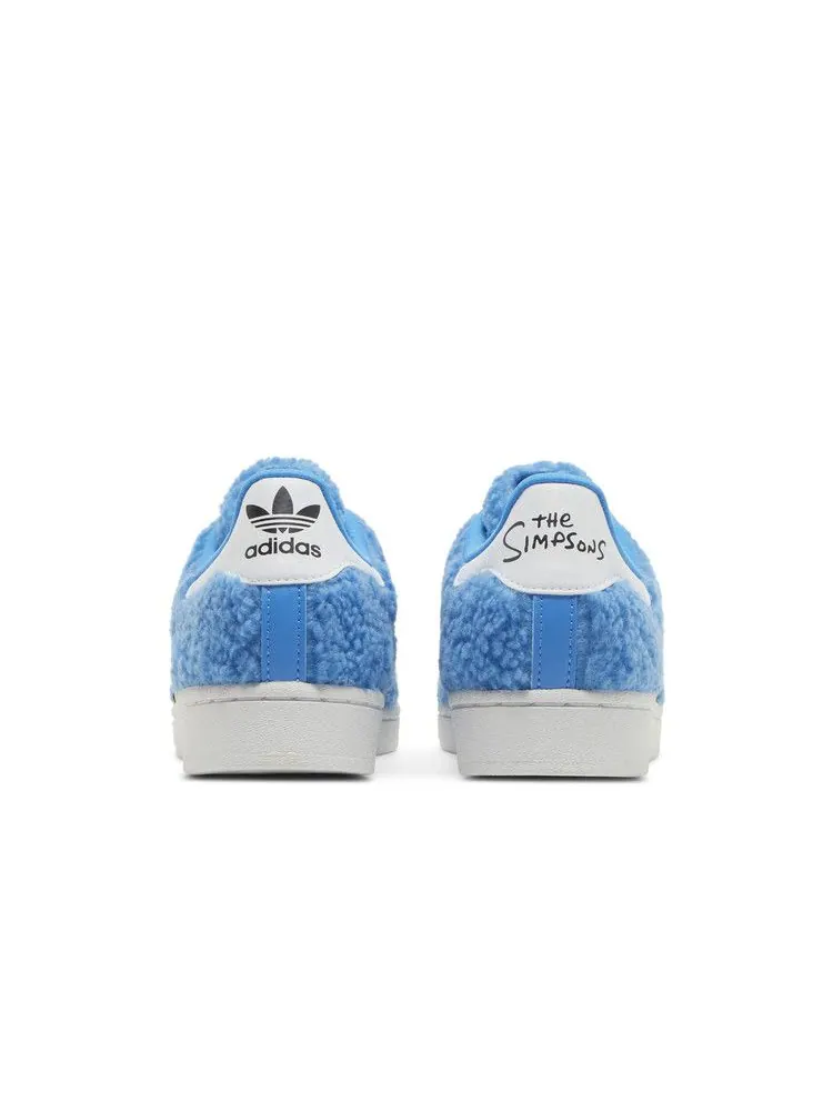 Кроссовки adidas Superstar 'Marge Simpson' — изображение 7 из 9, белый/черный/белый