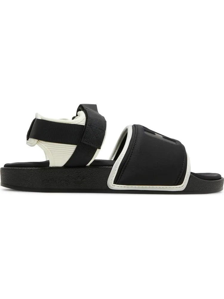 Сандалии Adidas Pharrell x Adilette 2.0 Slide 'Black White' — изображение 1 из 8, черный