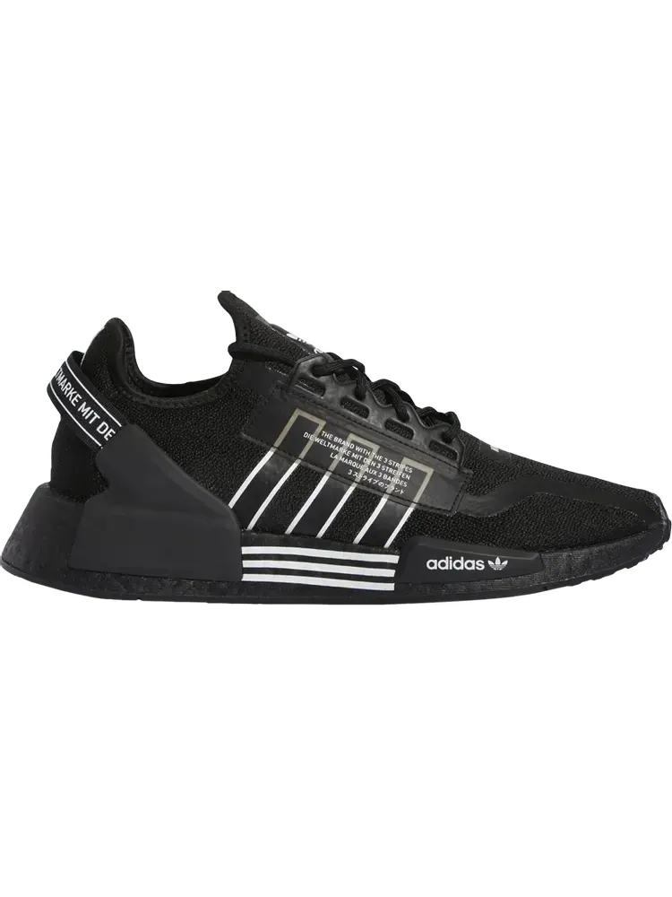 Мужские кроссовки Adidas NMD R1 V2 — изображение 1 из 1, черный/белый