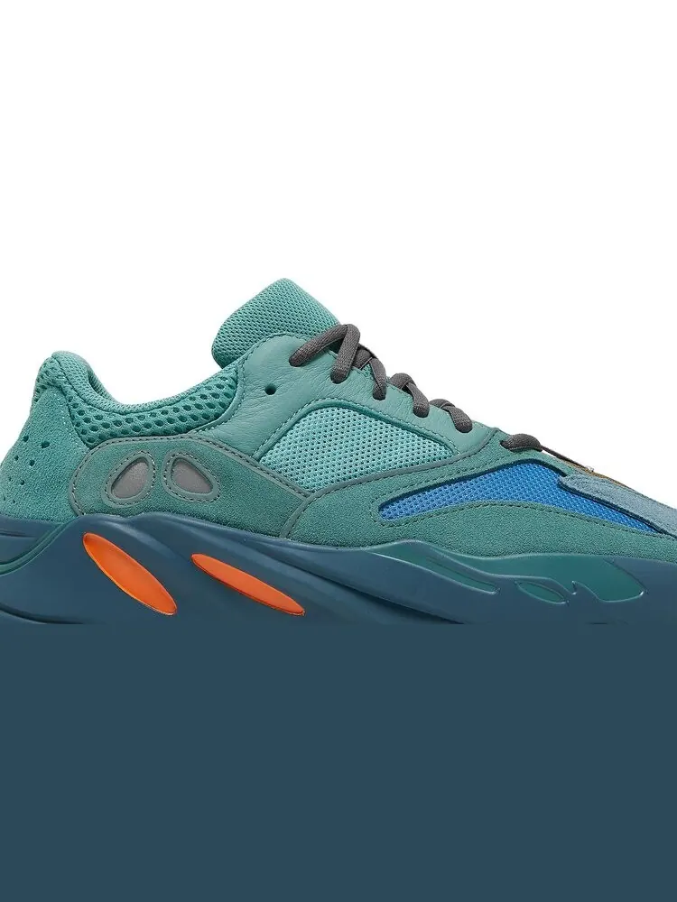 Кроссовки Adidas Yeezy Boost 700 'Faded Azure' — изображение 2 из 8, зеленый