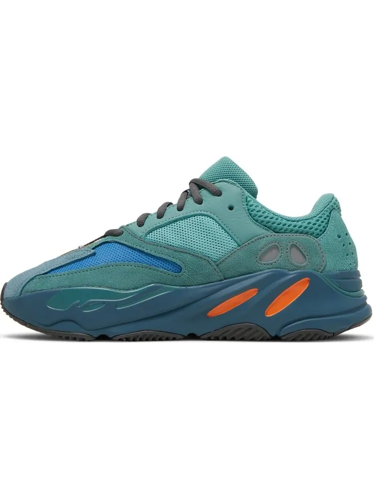 Кроссовки Adidas Yeezy Boost 700 'Faded Azure' — изображение 3 из 8, зеленый
