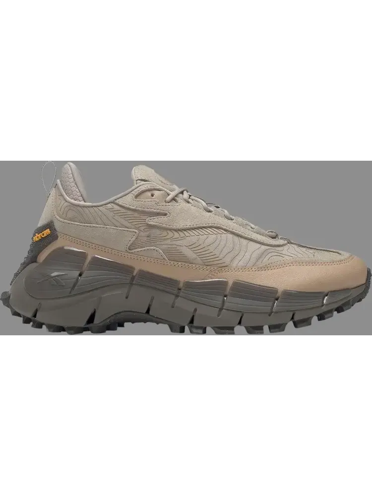 Кроссовки zig kinetica 2.5 edge 'modern beige sahara' Reebok — изображение 1 из 1, коричневый