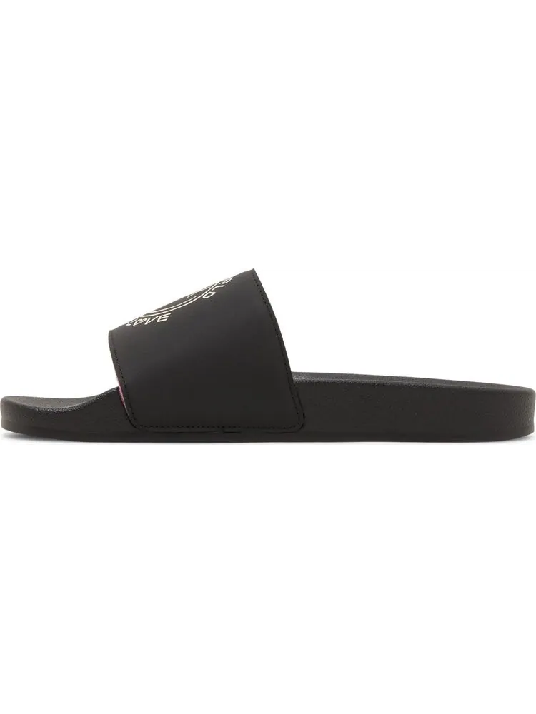 Сандалии Adidas Andre Saraiva x Adilette Slide 'The World Needs Love' — изображение 3 из 8, черный