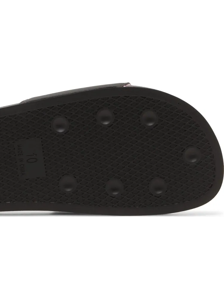 Сандалии Adidas Andre Saraiva x Adilette Slide 'The World Needs Love' — изображение 5 из 8, черный