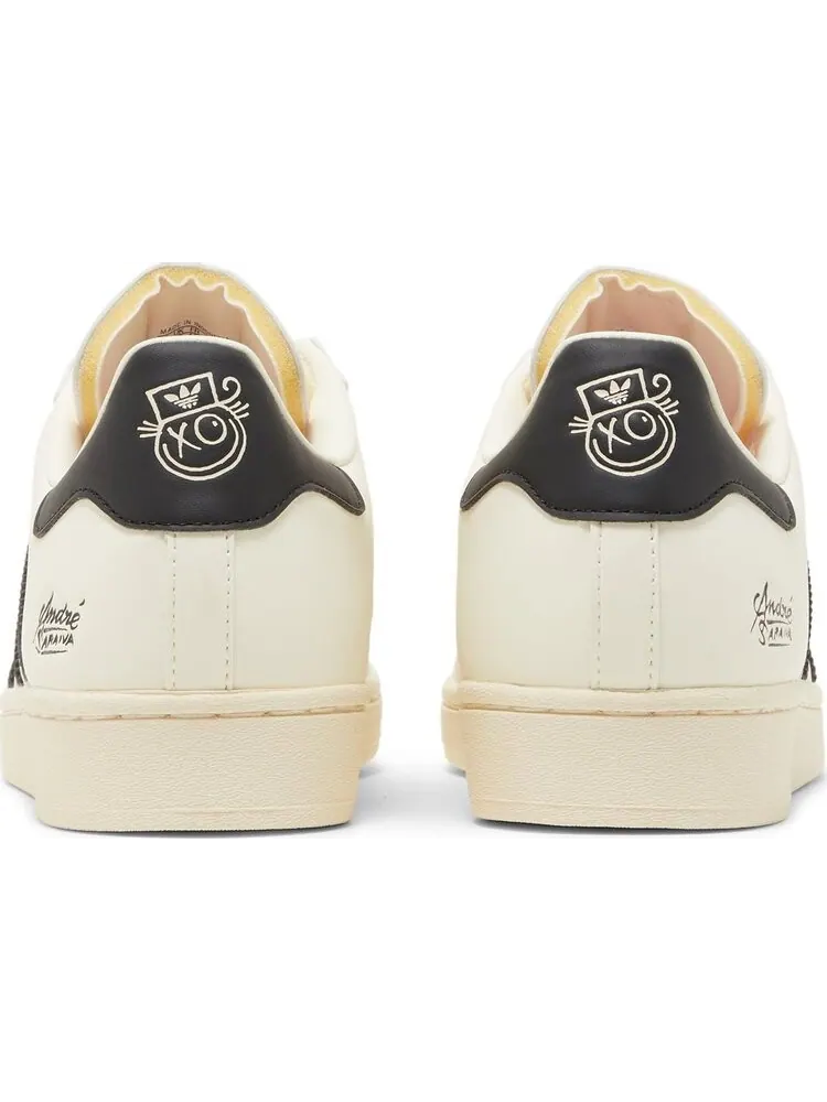 Кроссовки Adidas André Saraiva x Superstar — изображение 6 из 8, белый