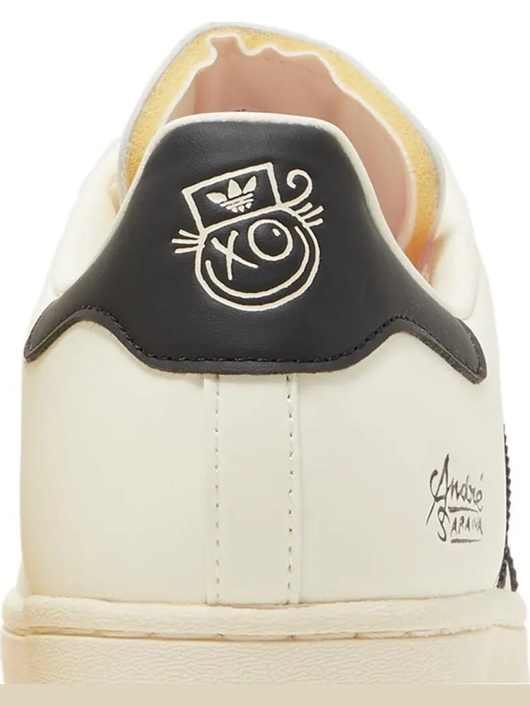 Кроссовки Adidas André Saraiva x Superstar — изображение 7 из 8, белый