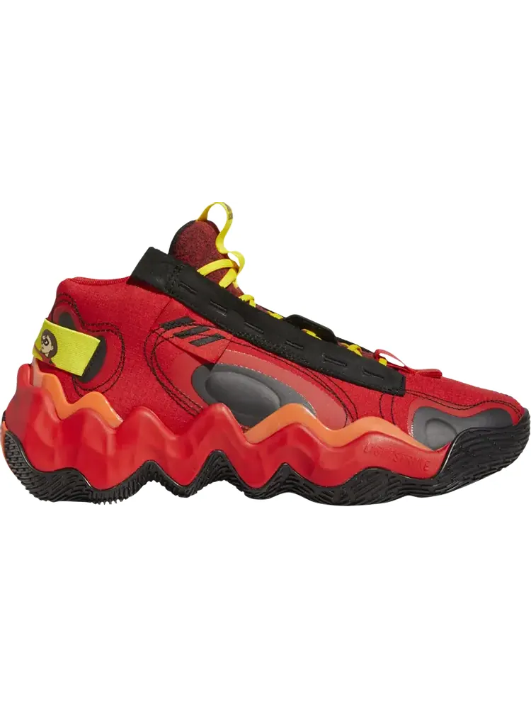 Кроссовки Adidas Pixar x Candace Parker x Wmns Exhibit B Mid 'Elastigirl' — изображение 1 из 1, красный