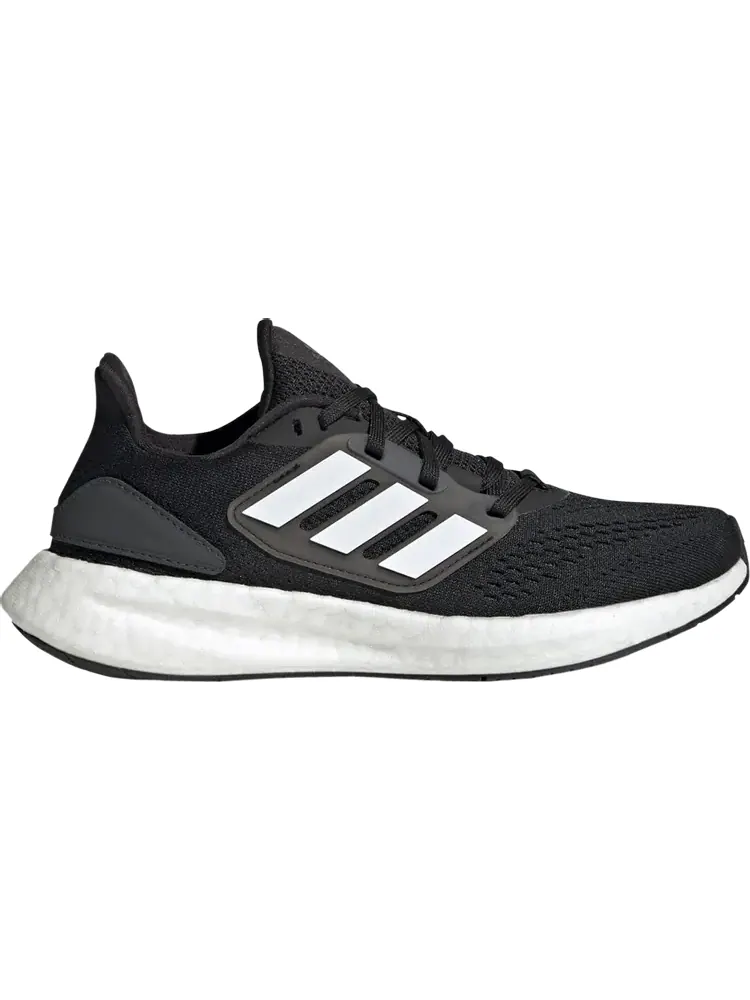 Кроссовки Adidas PureBoost 22 J 'Black White' — изображение 1 из 1, черный
