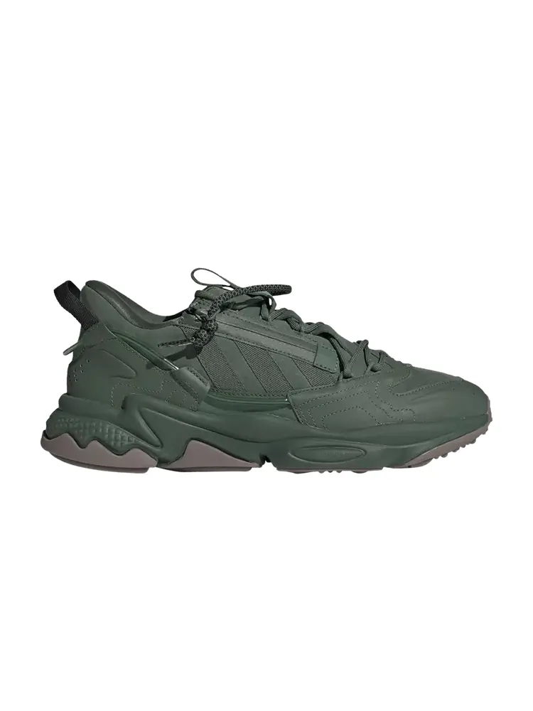 Кроссовки Adidas Ozweego Zip — изображение 1 из 1, зеленый